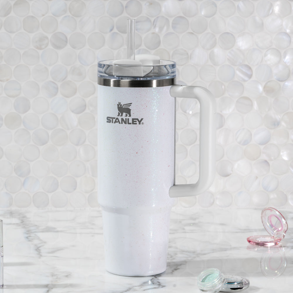 Quencher 冒險系列 吸管隨手杯2.0 | 0.88L | 貝殼白