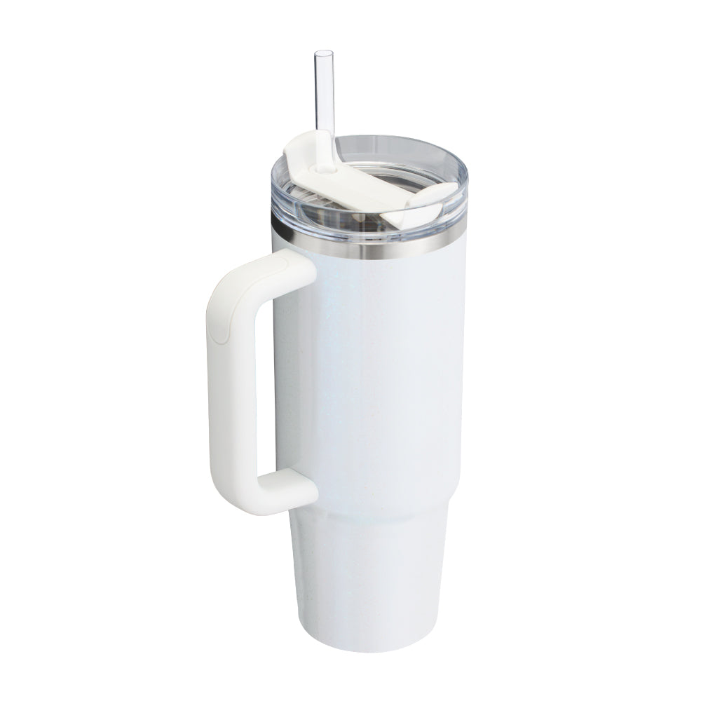 Quencher 冒險系列 吸管隨手杯2.0 | 0.88L | 貝殼白