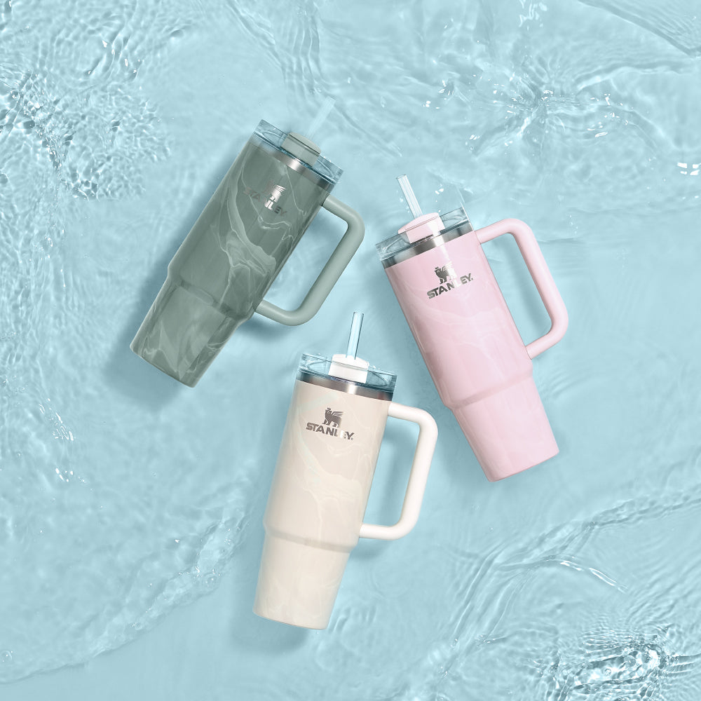 Quencher 吸管隨手杯2.0 | 0.88L | 雲石白