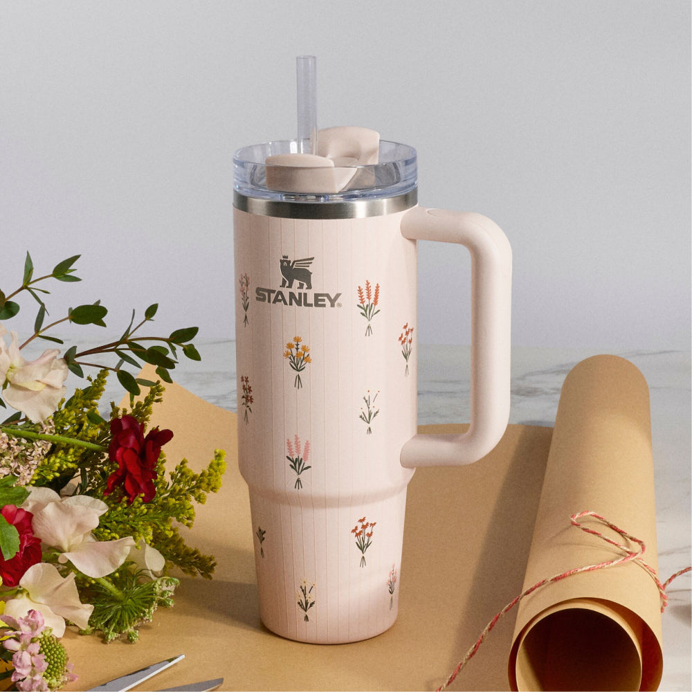 Quencher 吸管隨手杯2.0 | 0.88L | 繁花寄語