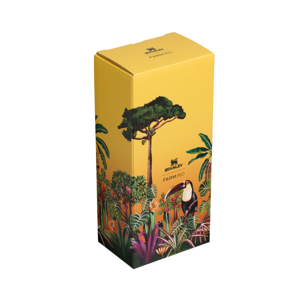 Stanley 1913 x FARM RIO Quencher 吸管隨手杯2.0 | 0.88L | 熱帶嘉年華