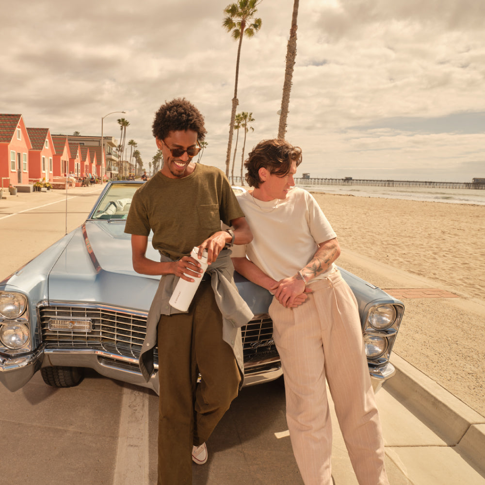 Aerolight 輕重力摺疊吸管杯  | 0.7L | 冰雪白