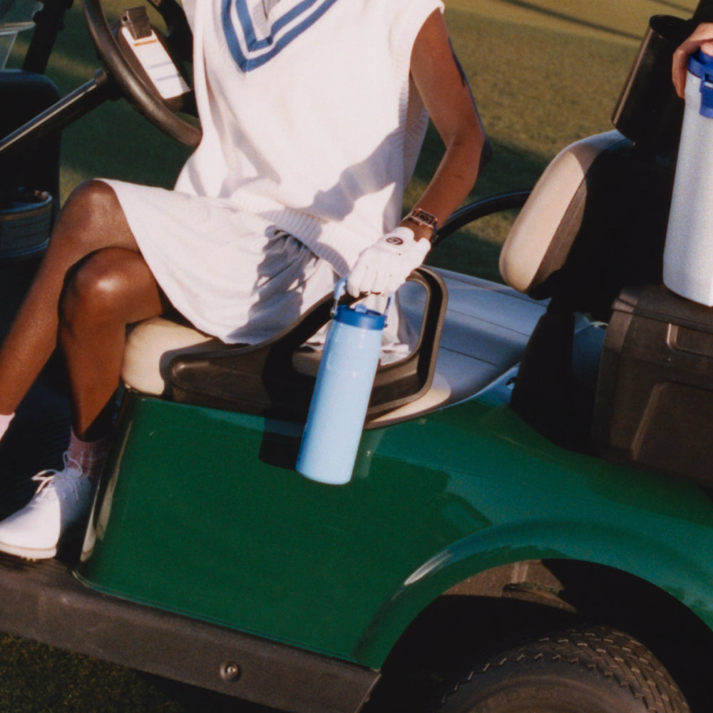 Aerolight 輕重力摺疊吸管杯  | 0.7L | 湖泊藍