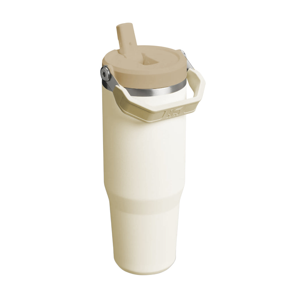 IceFlow 手提吸管杯2.0 | 0.88L | 象牙白