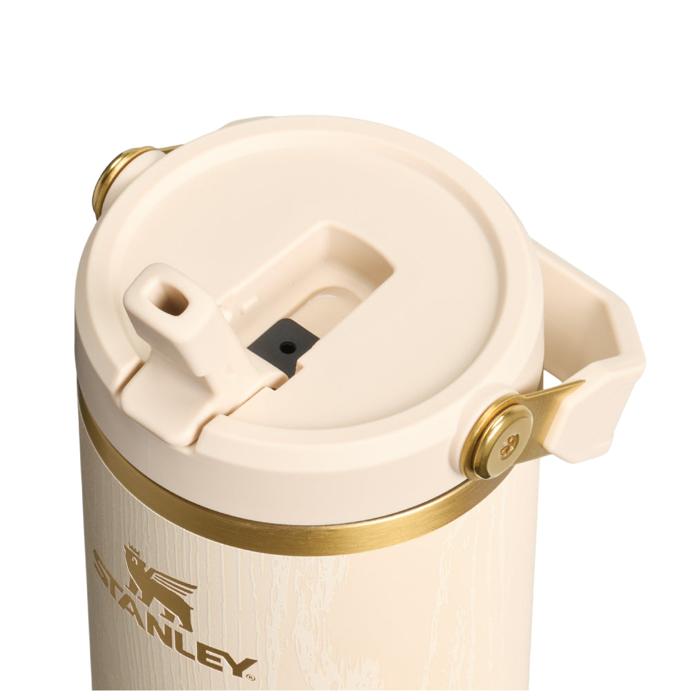 IceFlow 手提吸管杯2.0 | 0.88L | Holiday冬日木屋(白)