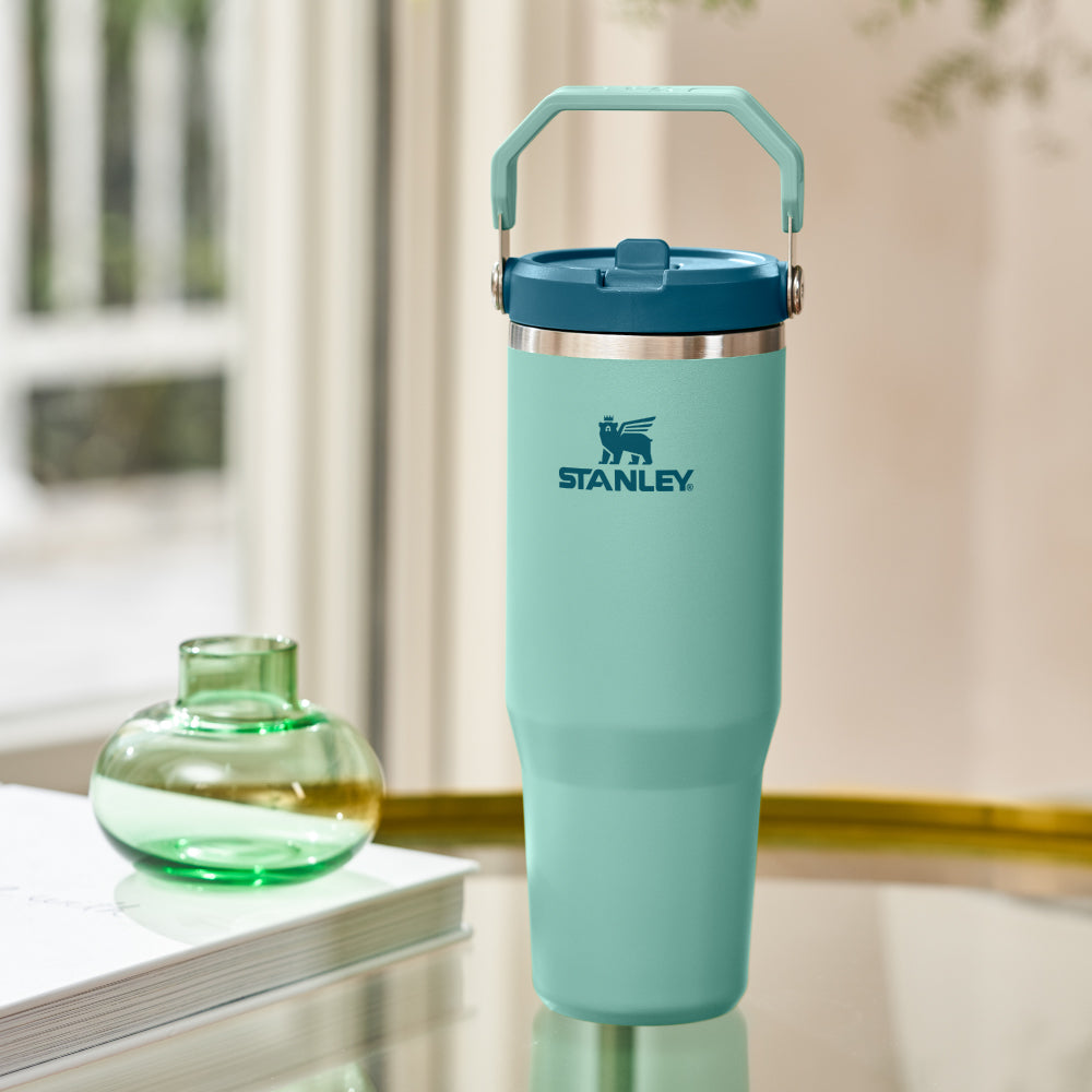 IceFlow 手提吸管杯2.0 | 0.88L | 松柏綠