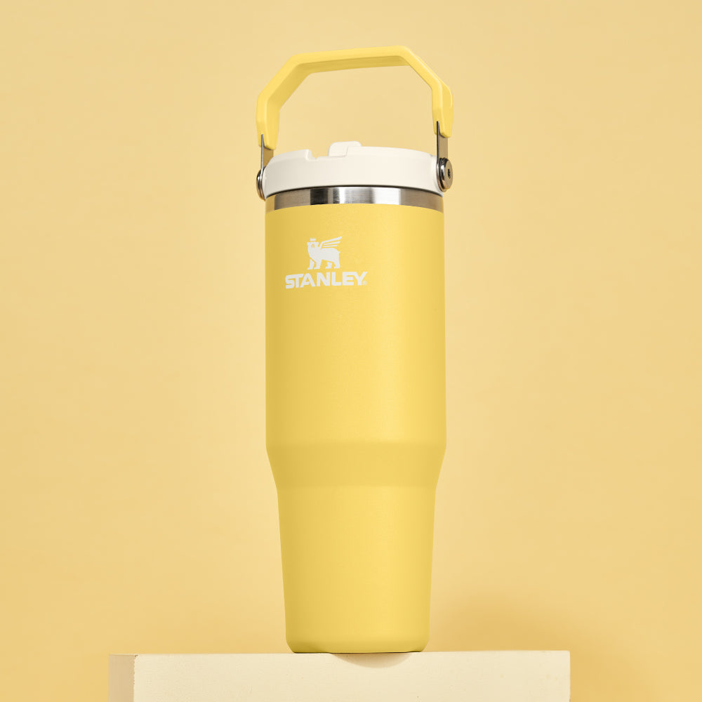 IceFlow 手提吸管杯2.0 | 0.88L | 金盞黃