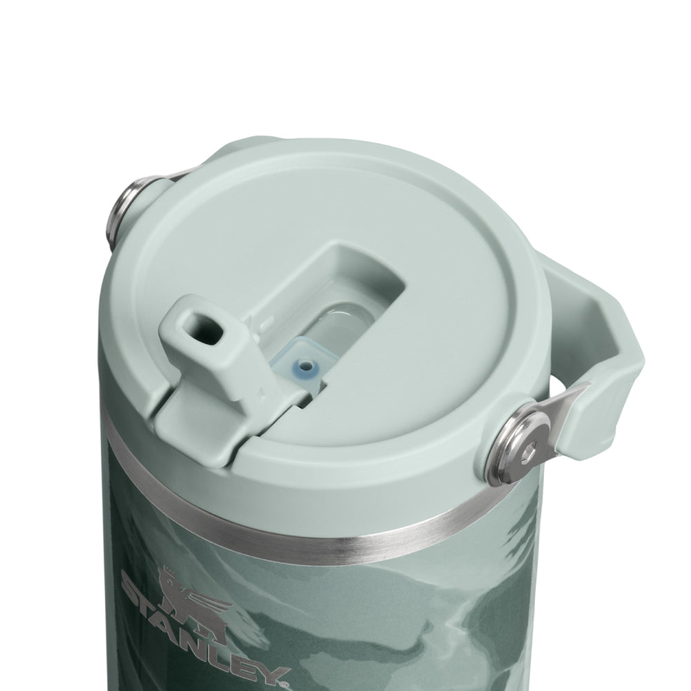 IceFlow 手提吸管杯2.0 | 0.88L | 雲石綠