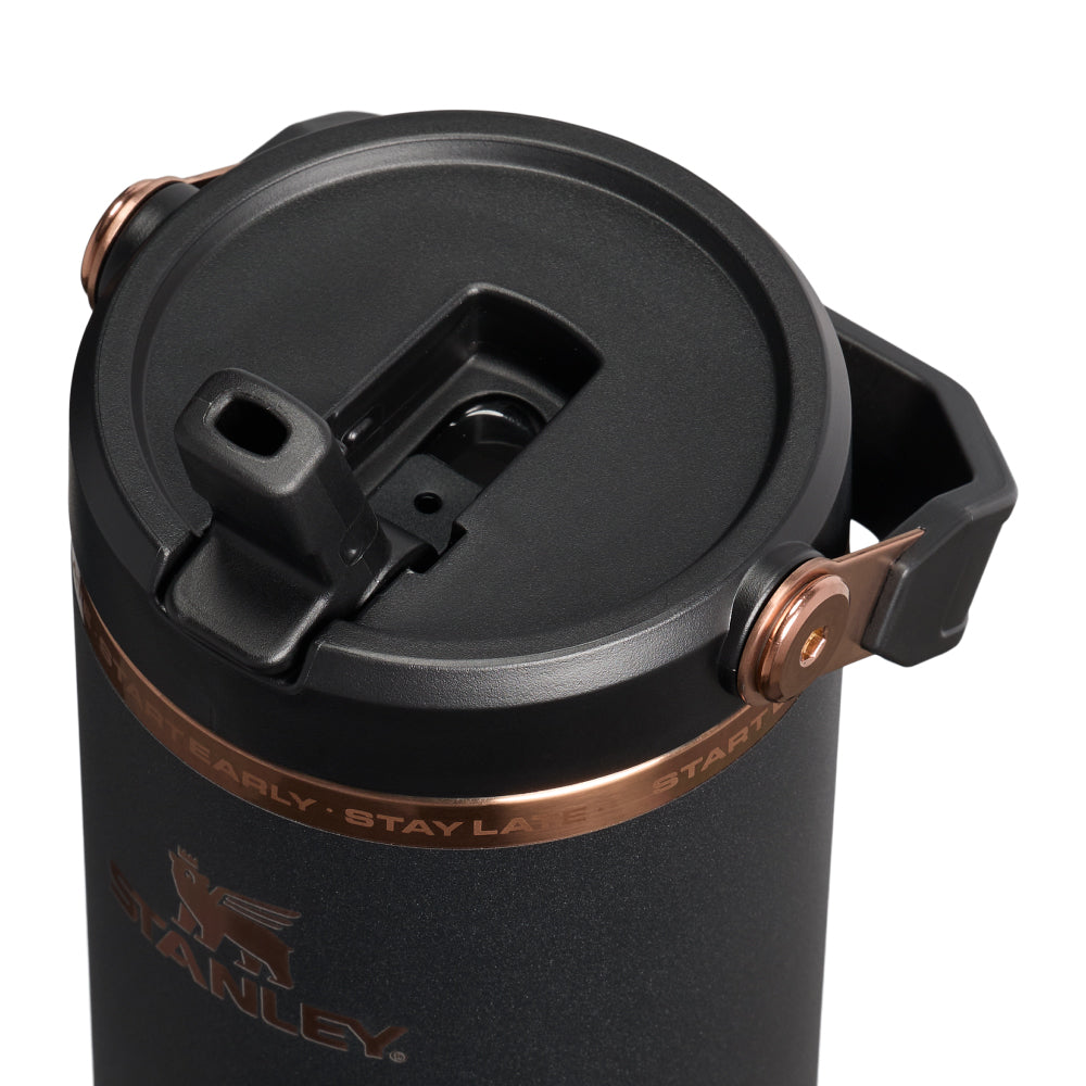 Messi x Stanley 1913 經典系列 IceFlow 手提吸管杯2.0 | 0.88L | Messi GOAT Black