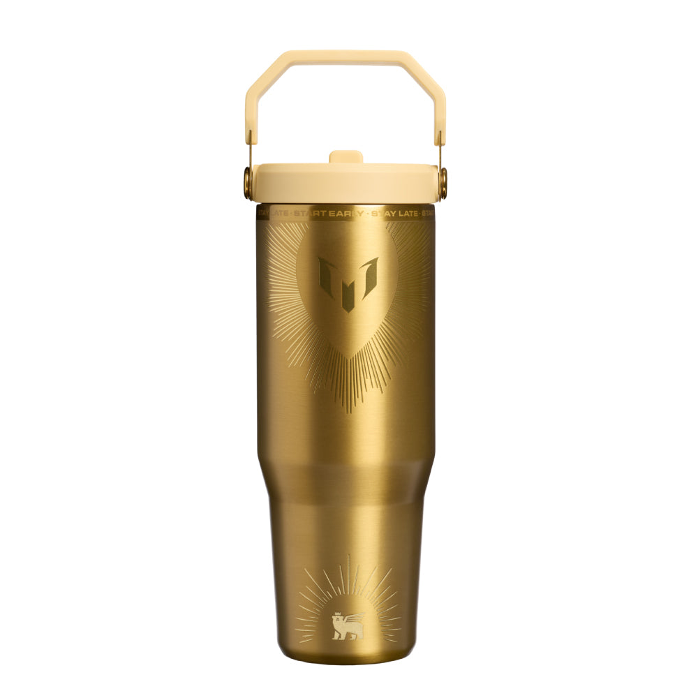 Messi x Stanley 1913 經典系列 IceFlow 手提吸管杯2.0 | 0.88L | Messi Legacy
