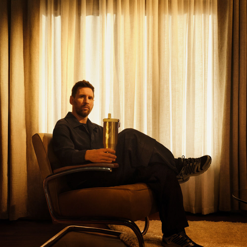 Messi x Stanley 1913 經典系列 IceFlow 手提吸管杯2.0 | 0.88L | Messi Legacy