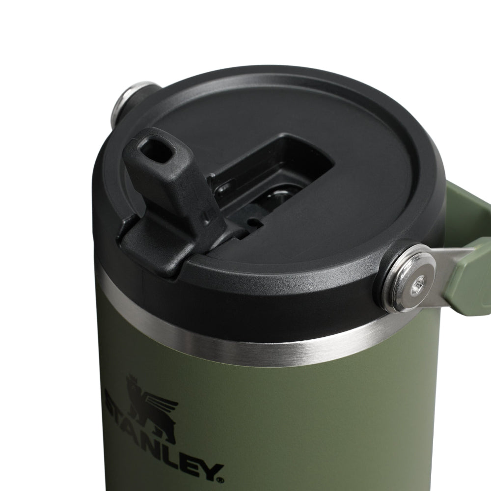 IceFlow 手提吸管杯2.0 | 0.88L | 軍綠色