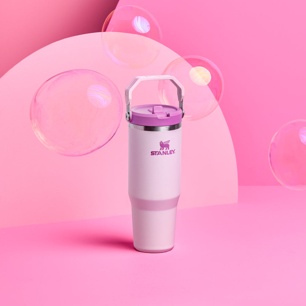 IceFlow 手提吸管杯2.0 | 0.88L | 春櫻粉