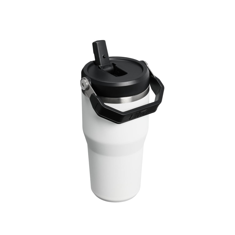 IceFlow 手提吸管杯2.0 | 0.59L | 石灰白