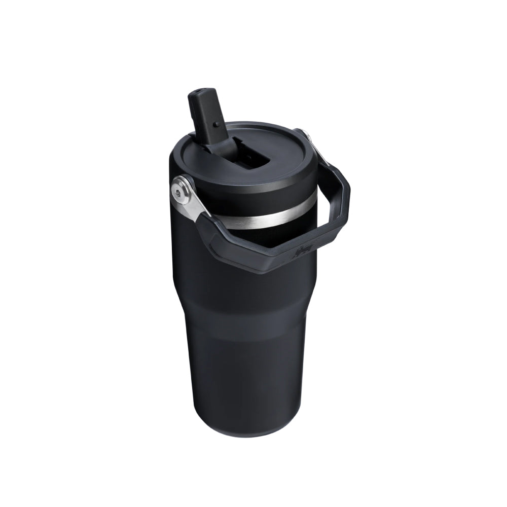 IceFlow 手提吸管杯2.0 | 0.59L | 消光黑2.0