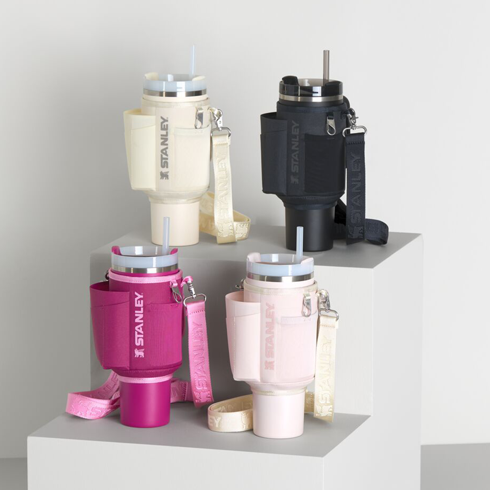 吸管隨手杯肩背帶 | 1.18L | 莓果紅