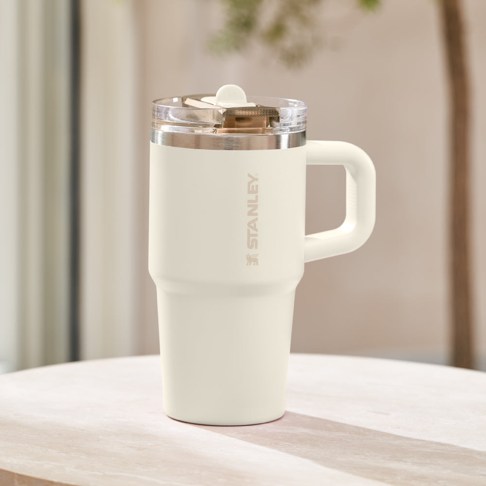 Quencher Protour 防漏吸管隨手杯 | 0.59L | 象牙白