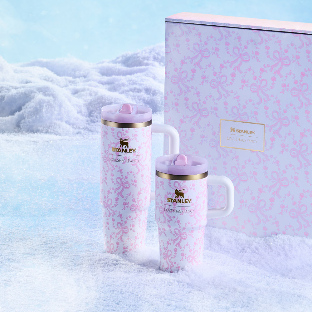 Stanley 1913 x LoveShackFancy 聯名系列 防漏吸管隨手杯 | 0.59L | 香緹慕斯