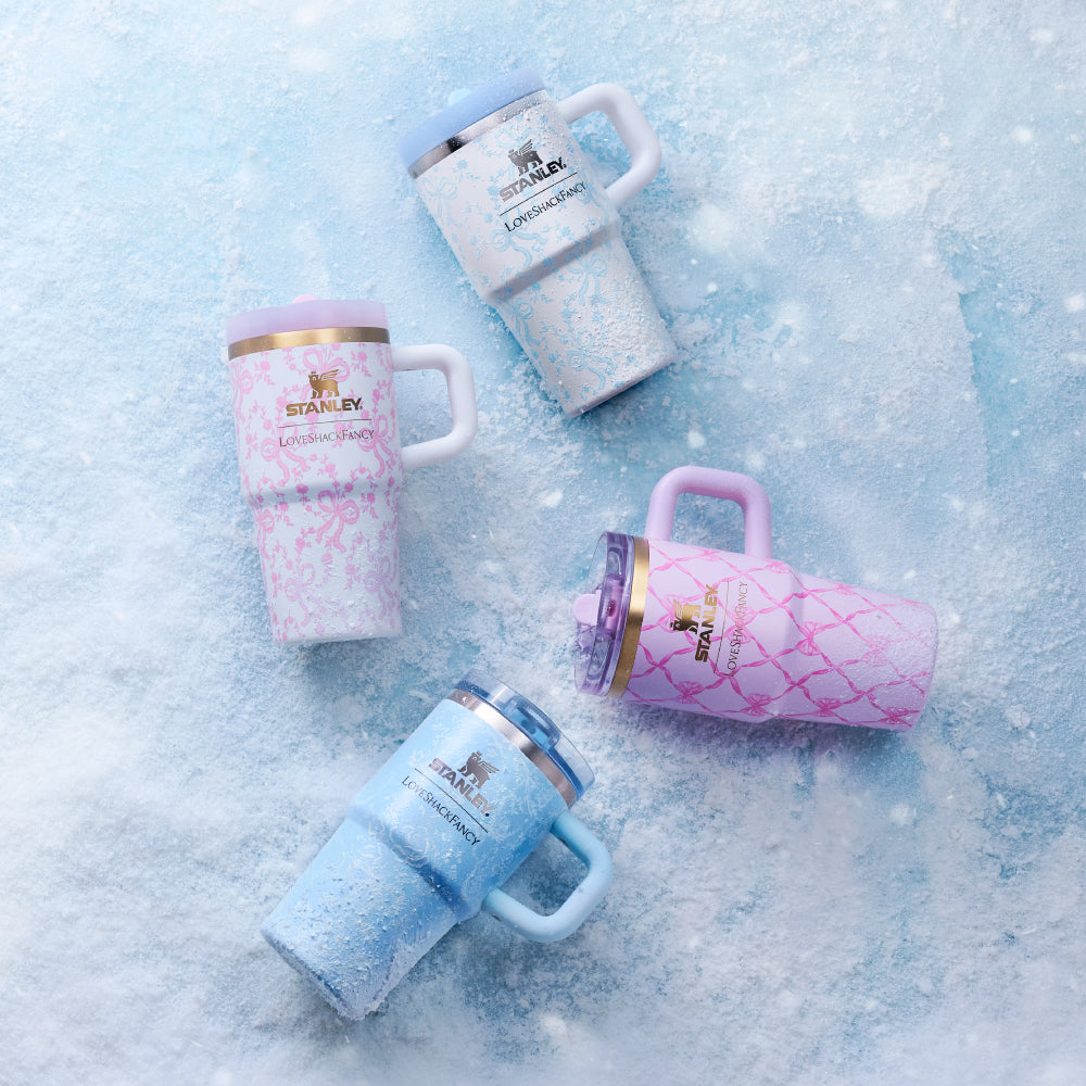 Stanley 1913 x LoveShackFancy 聯名系列 防漏吸管隨手杯 | 0.59L | 香緹慕斯