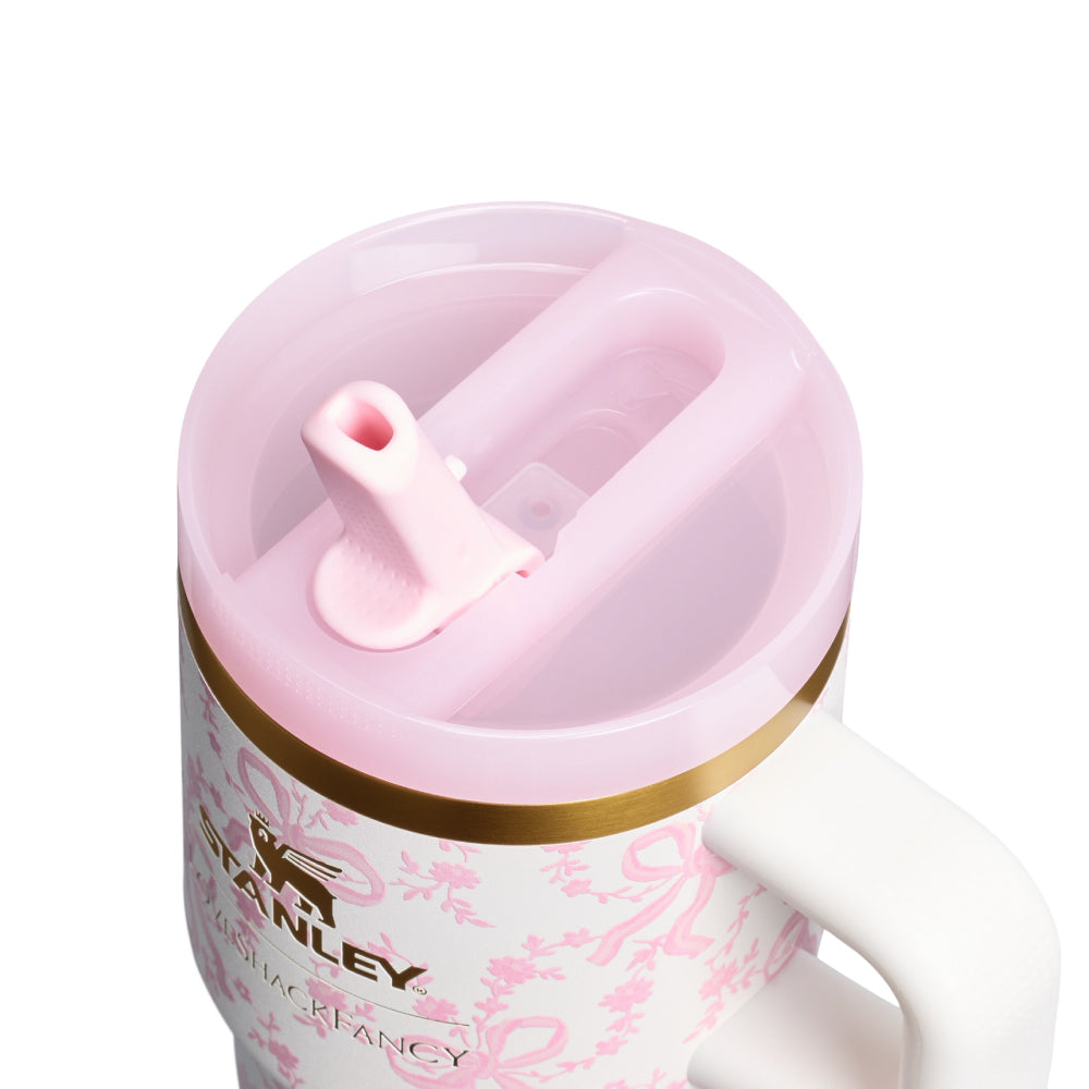Stanley 1913 x LoveShackFancy 聯名系列 防漏吸管隨手杯 | 0.59L | 香緹慕斯