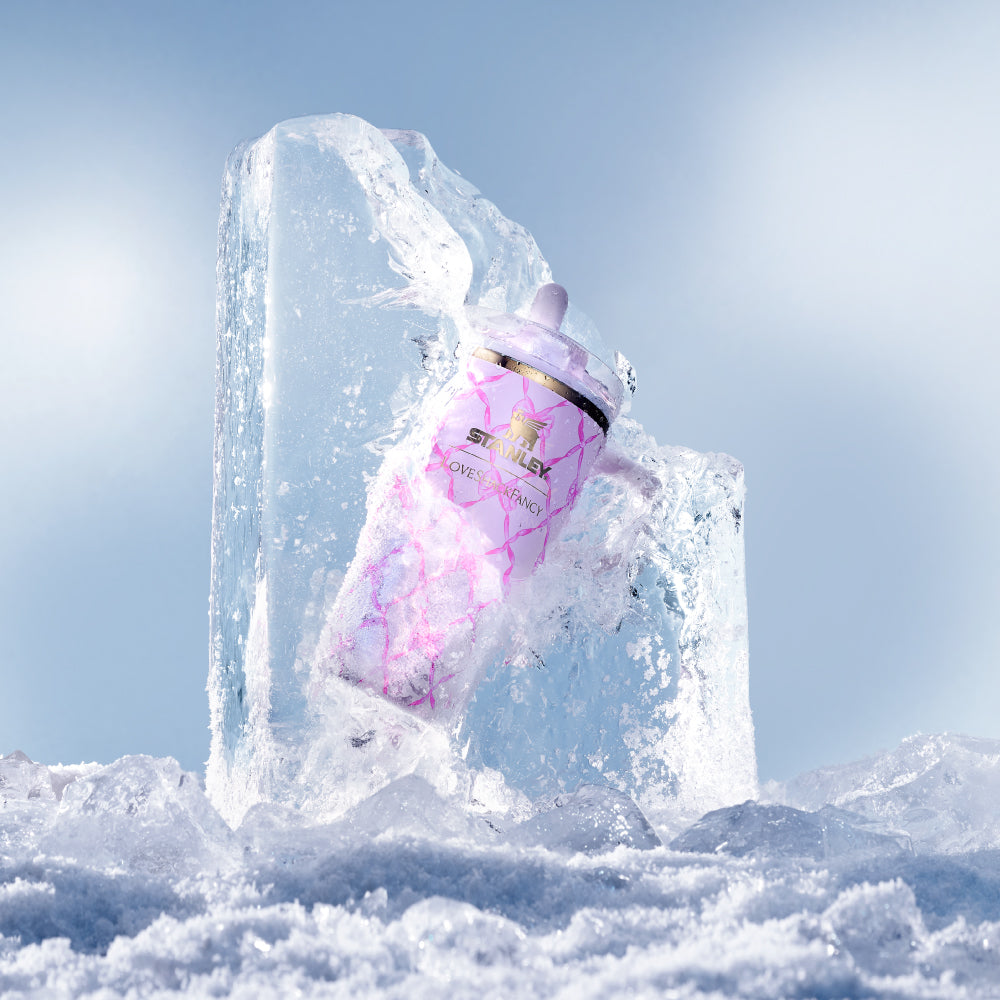 Stanley 1913 x LoveShackFancy 聯名系列 防漏吸管隨手杯 | 0.59L | 緞語甜心