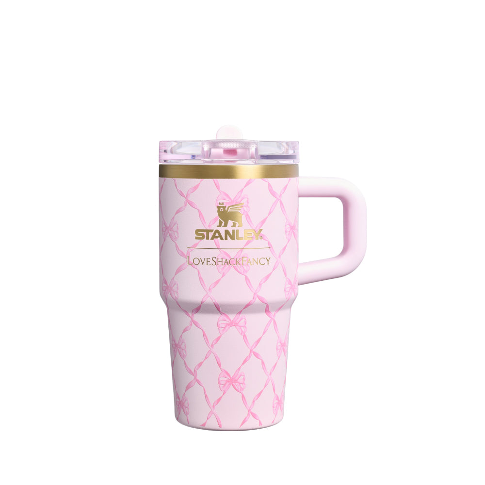 Stanley 1913 x LoveShackFancy 聯名系列 防漏吸管隨手杯 | 0.59L | 緞語甜心