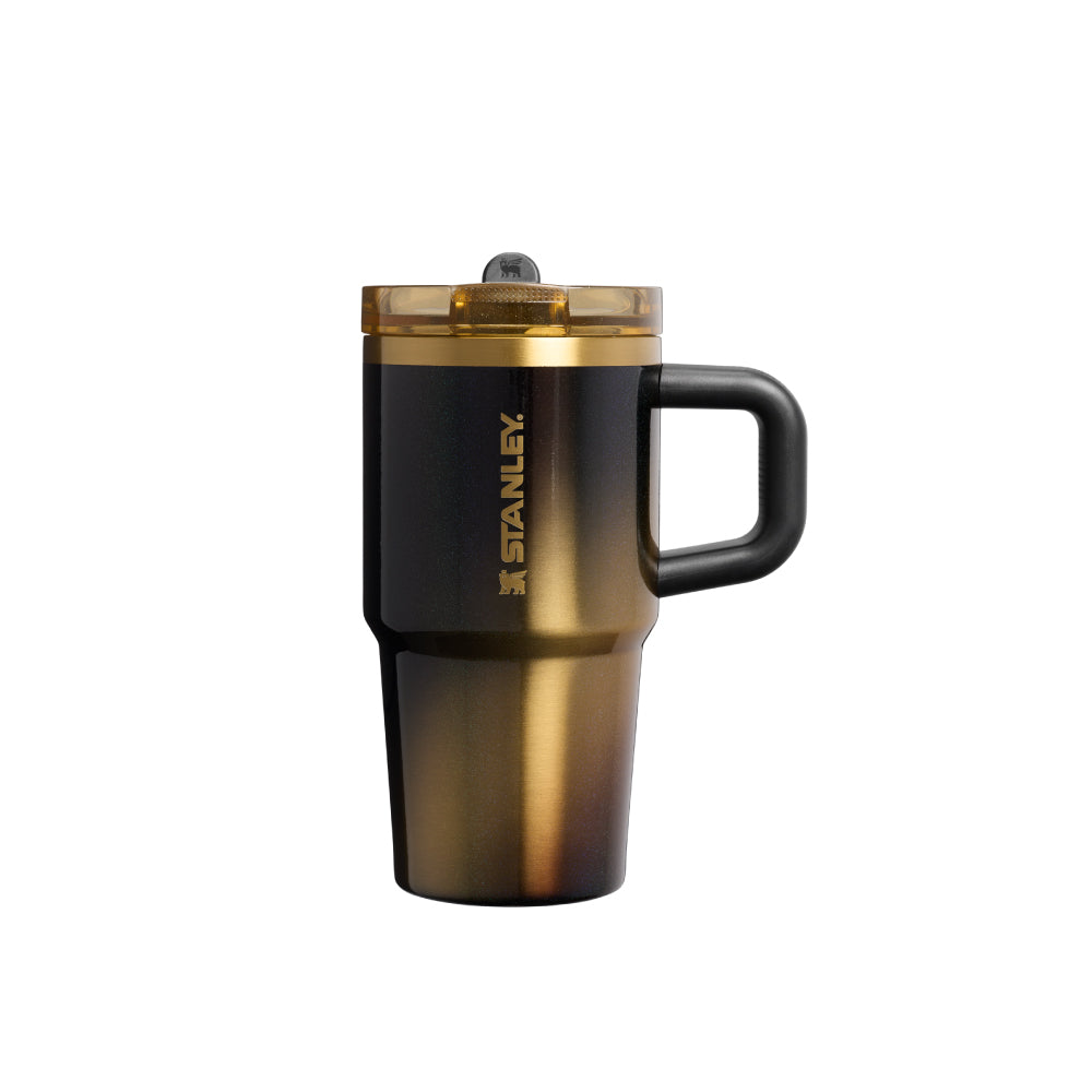 Quencher Protour 防漏吸管隨手杯 | 0.59L | 耀金黑