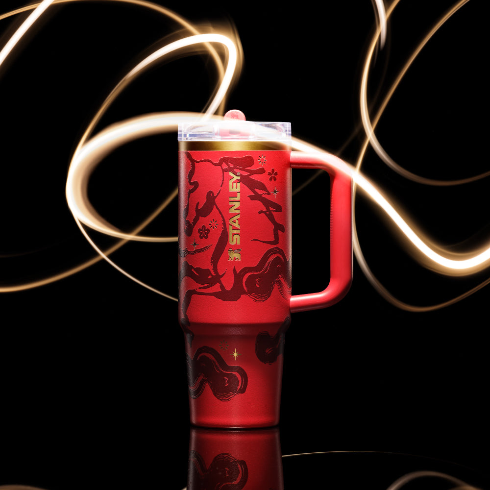 Quencher Protour 防漏吸管隨手杯 | 0.88L  |  赤駒紅