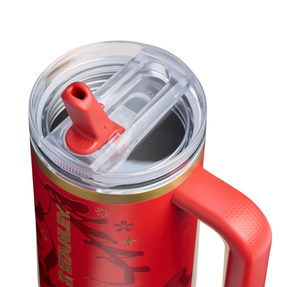 Quencher Protour 防漏吸管隨手杯 | 0.88L  |  赤駒紅