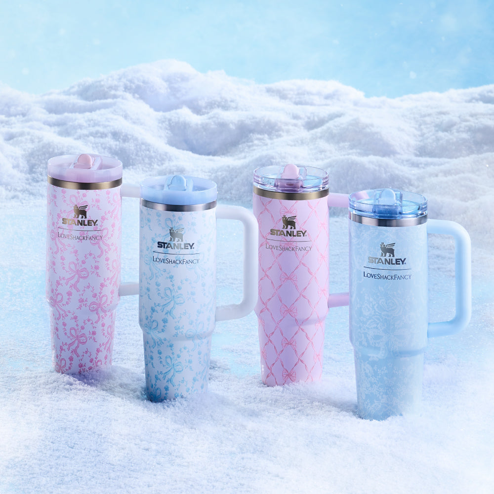 Stanley 1913 x LoveShackFancy 聯名系列 防漏吸管隨手杯 | 0.88L | 香緹慕斯