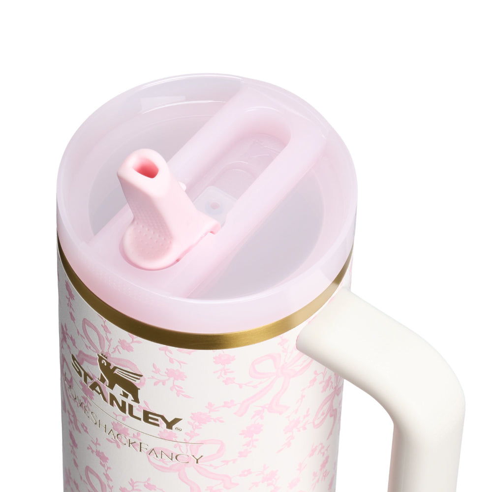 Stanley 1913 x LoveShackFancy 聯名系列 防漏吸管隨手杯 | 0.88L | 香緹慕斯