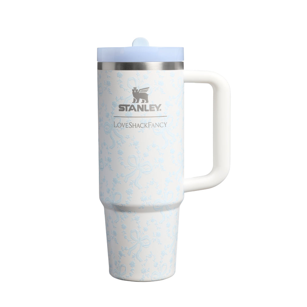 Stanley 1913 x LoveShackFancy 聯名系列 防漏吸管隨手杯 | 0.88L | 夢幻冰雪