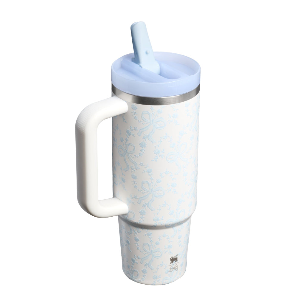 Stanley 1913 x LoveShackFancy 聯名系列 防漏吸管隨手杯 | 0.88L | 夢幻冰雪