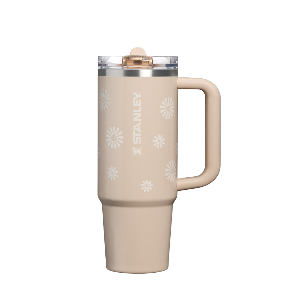 Quencher Protour 防漏吸管隨手杯 | 0.88L | 香檳雛菊