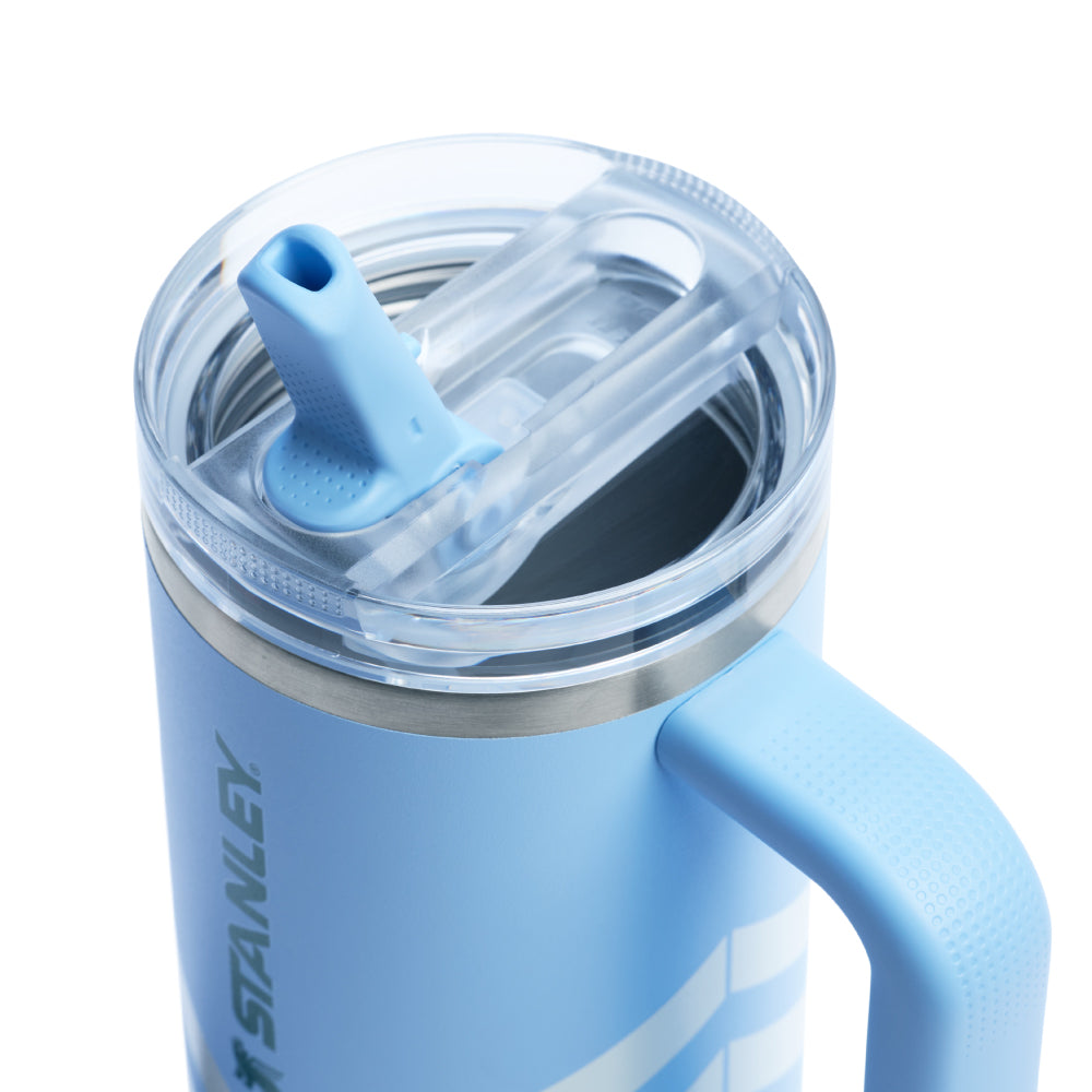 Quencher Protour 防漏吸管隨手杯 | 0.88L | 綠洲系列 復古湖藍