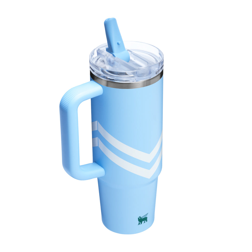 Quencher Protour 防漏吸管隨手杯 | 0.88L | 綠洲系列 復古湖藍