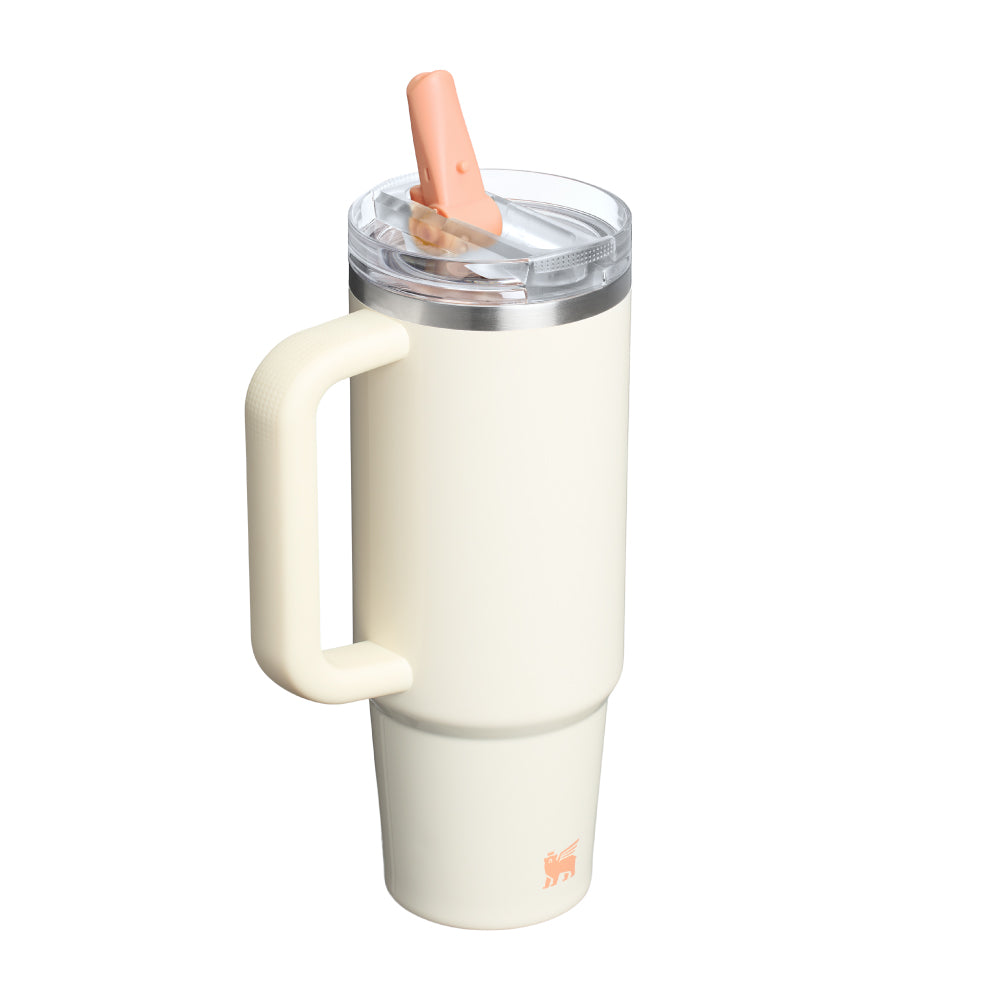 Quencher Protour 防漏吸管隨手杯 | 0.88L | 綠洲系列 杏桃白