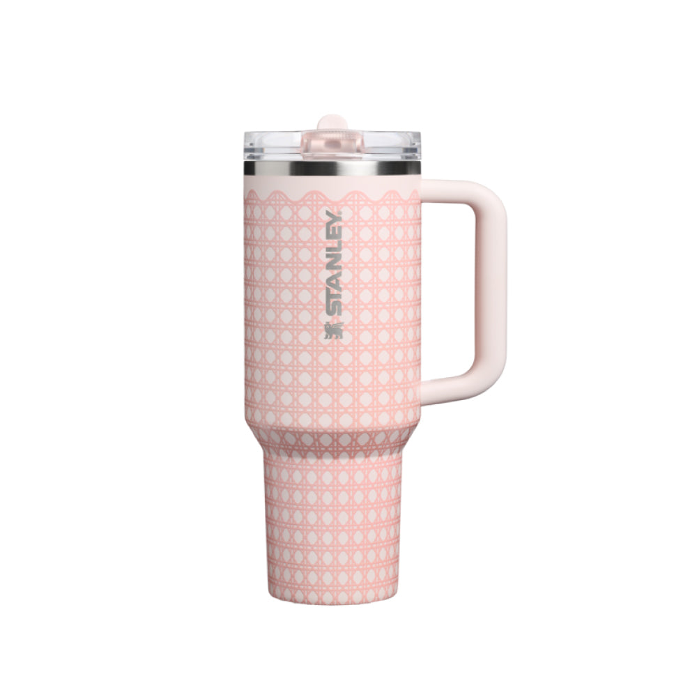 Quencher Protour 防漏吸管隨手杯 | 1.18L |  蜜桃藤編