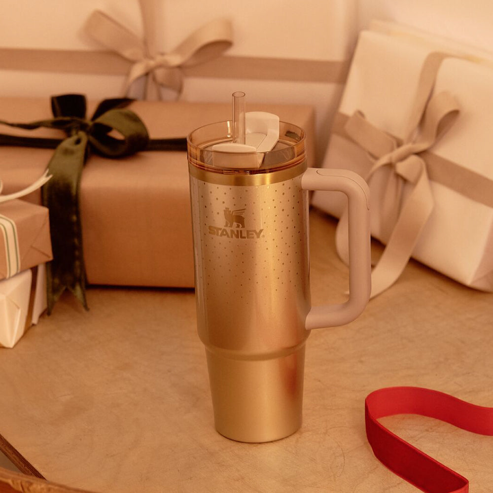 Quencher 冒險系列 吸管隨手杯2.0 | 0.88L | Holiday香檳金