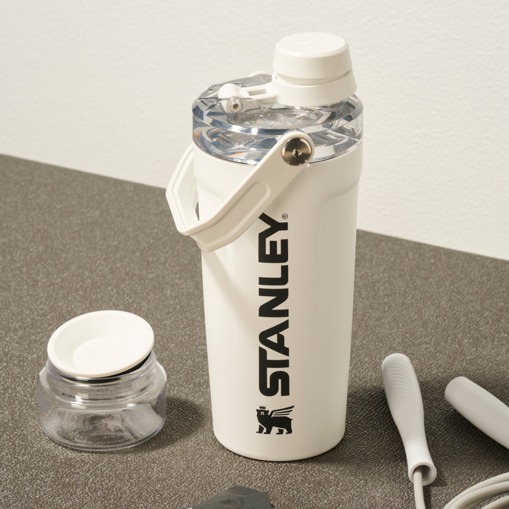 SHAKER系列 手提搖搖杯 | 0.59L | 石灰白