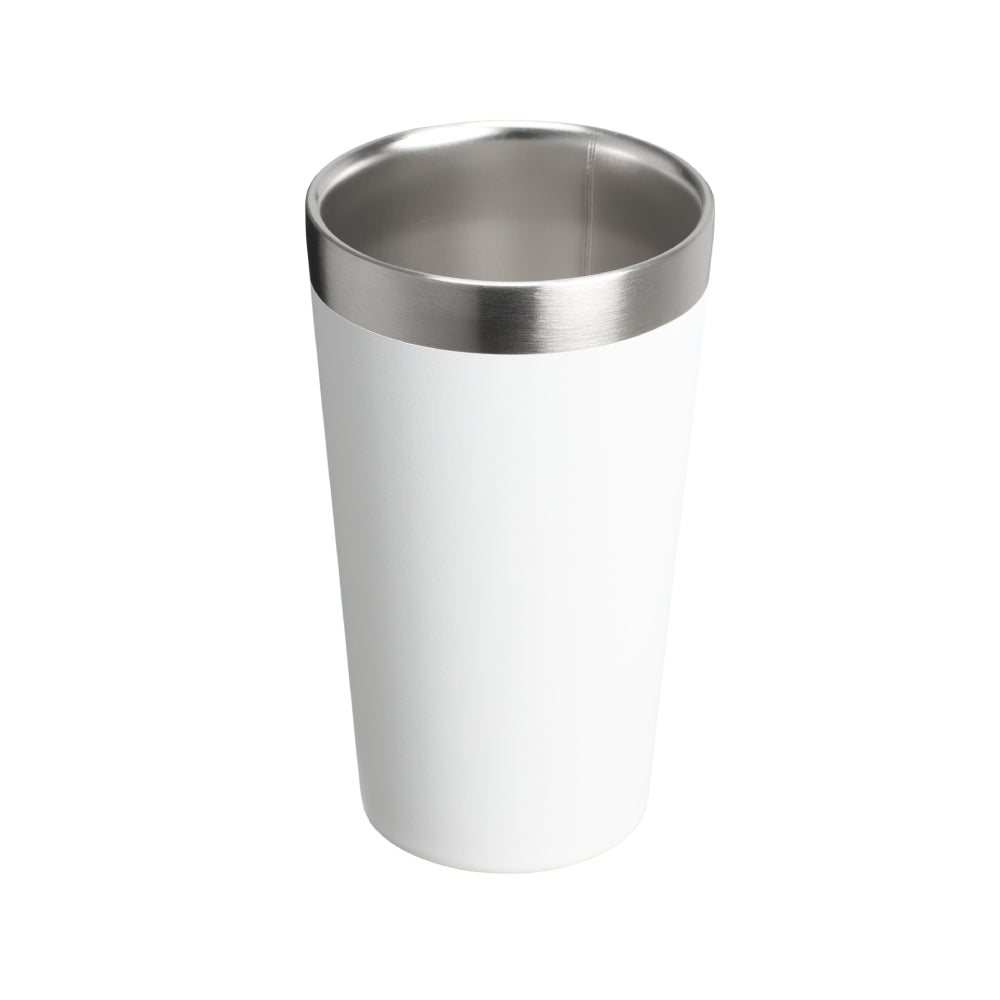 Stanley 冒險系列 真空不銹鋼 品脫杯 | 0.35L | 冰雪白