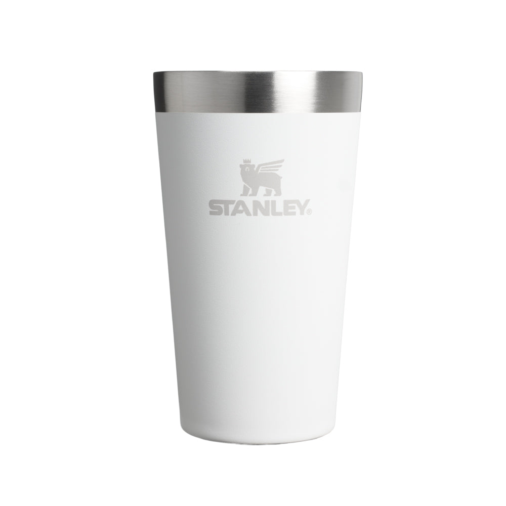 Stanley 冒險系列 真空不銹鋼 品脫杯 | 0.35L | 冰雪白