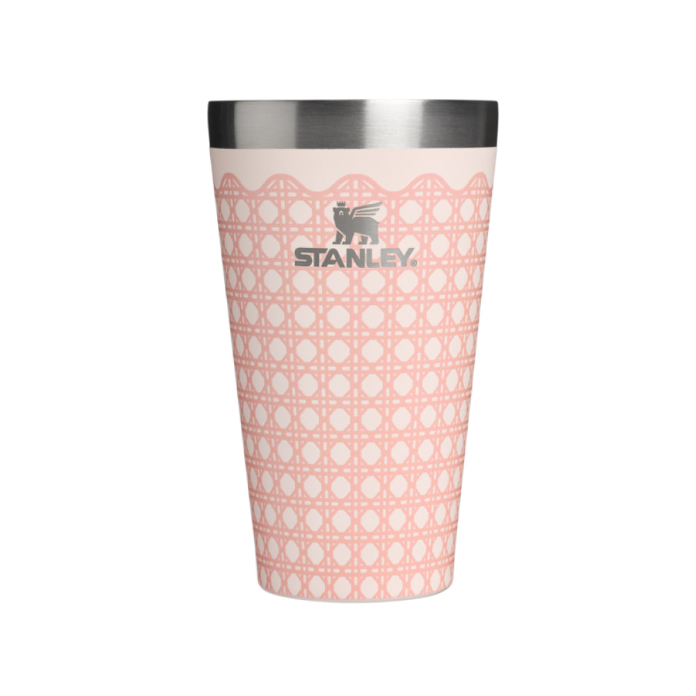 Stanley 冒險系列 真空不銹鋼 品脫杯 | 0.47L | 蜜桃藤編