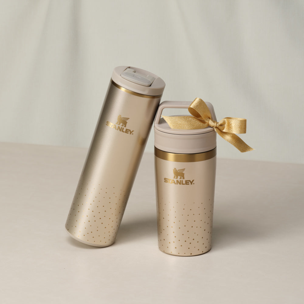 Aerolight 翻蓋輕盈杯 | 0.47L |香檳金