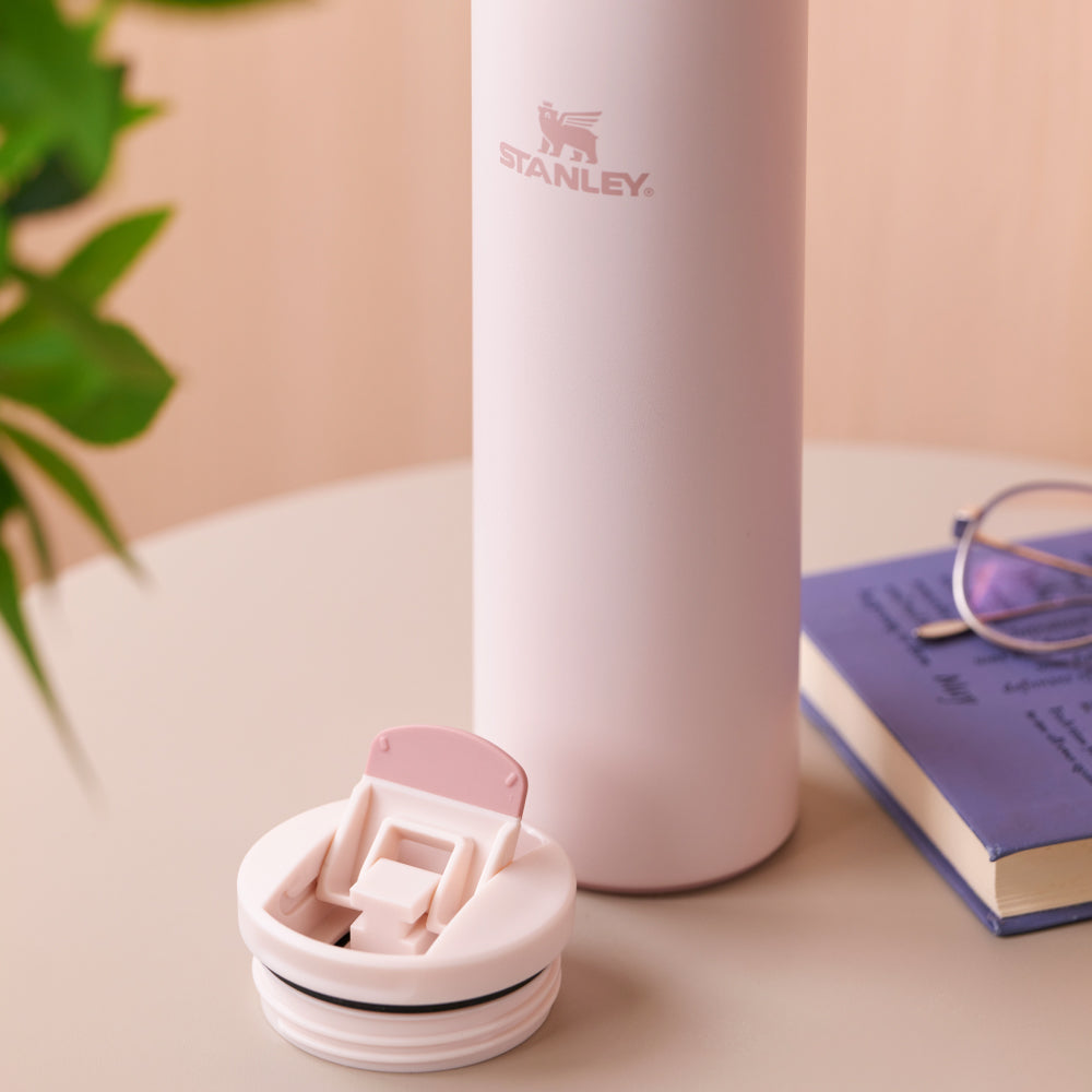 STANLEY 輕重力系列 Aerolight 翻蓋輕盈杯 |  0.47L | 山櫻粉
