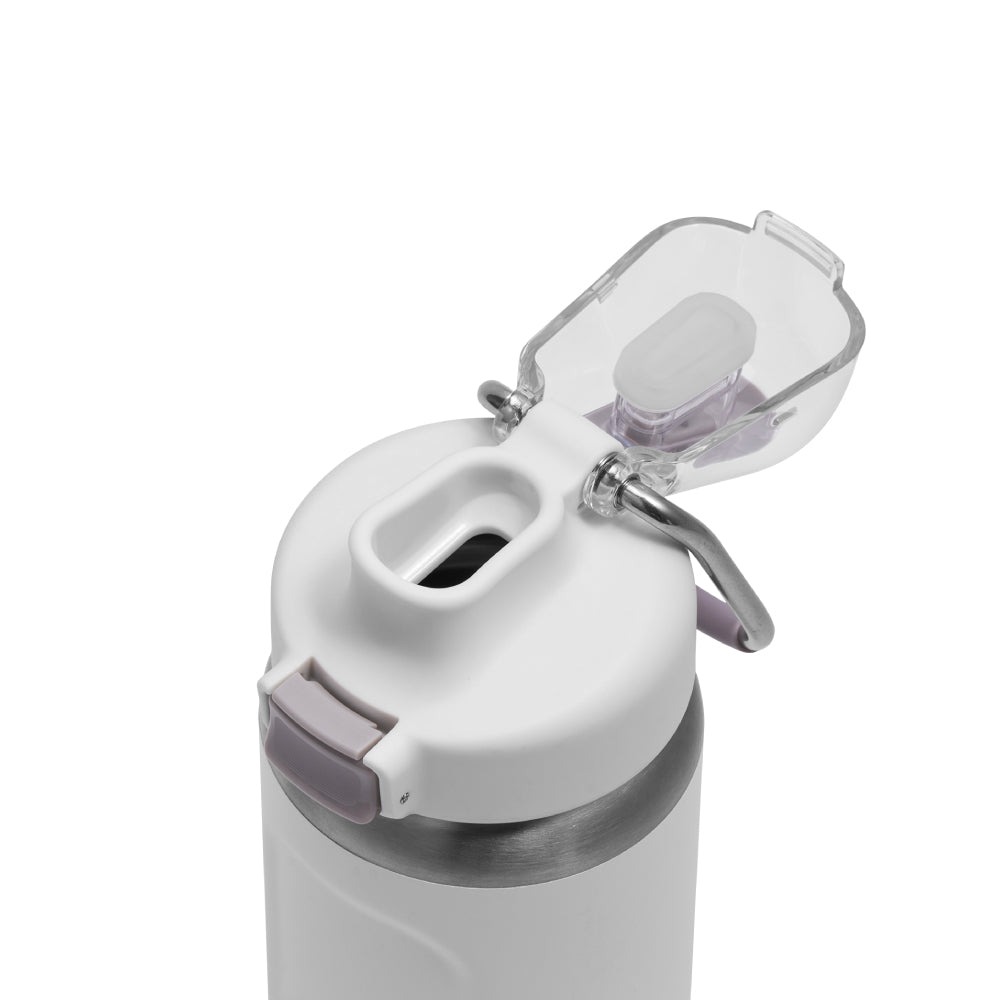 Wellspring 彈蓋提環水壺 | 0.47L | 冰雪白