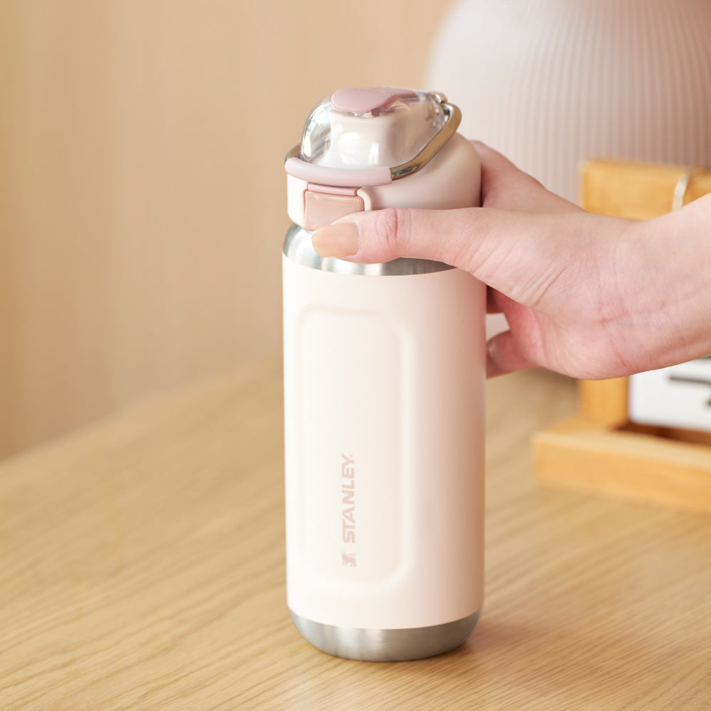 Wellspring 彈蓋提環水壺 | 0.47L | 山櫻粉