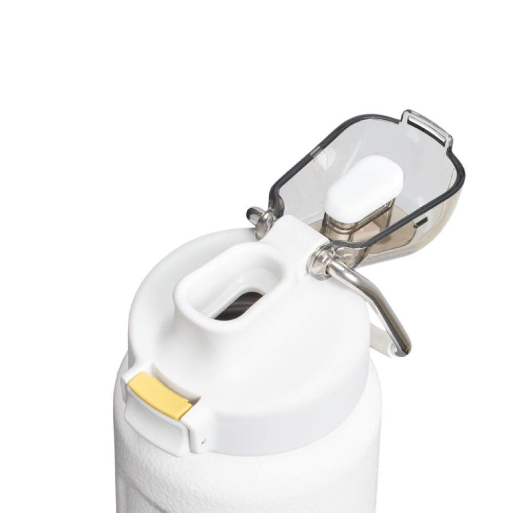 Wellspring 彈蓋提環水壺 | 0.7L | 錘紋白