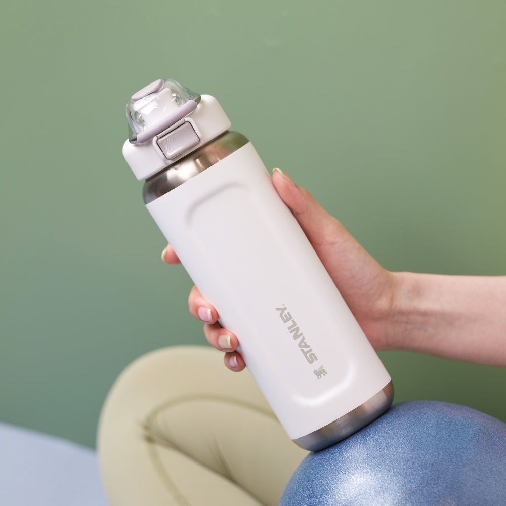 Wellspring 彈蓋提環水壺 | 0.7L | 冰雪白