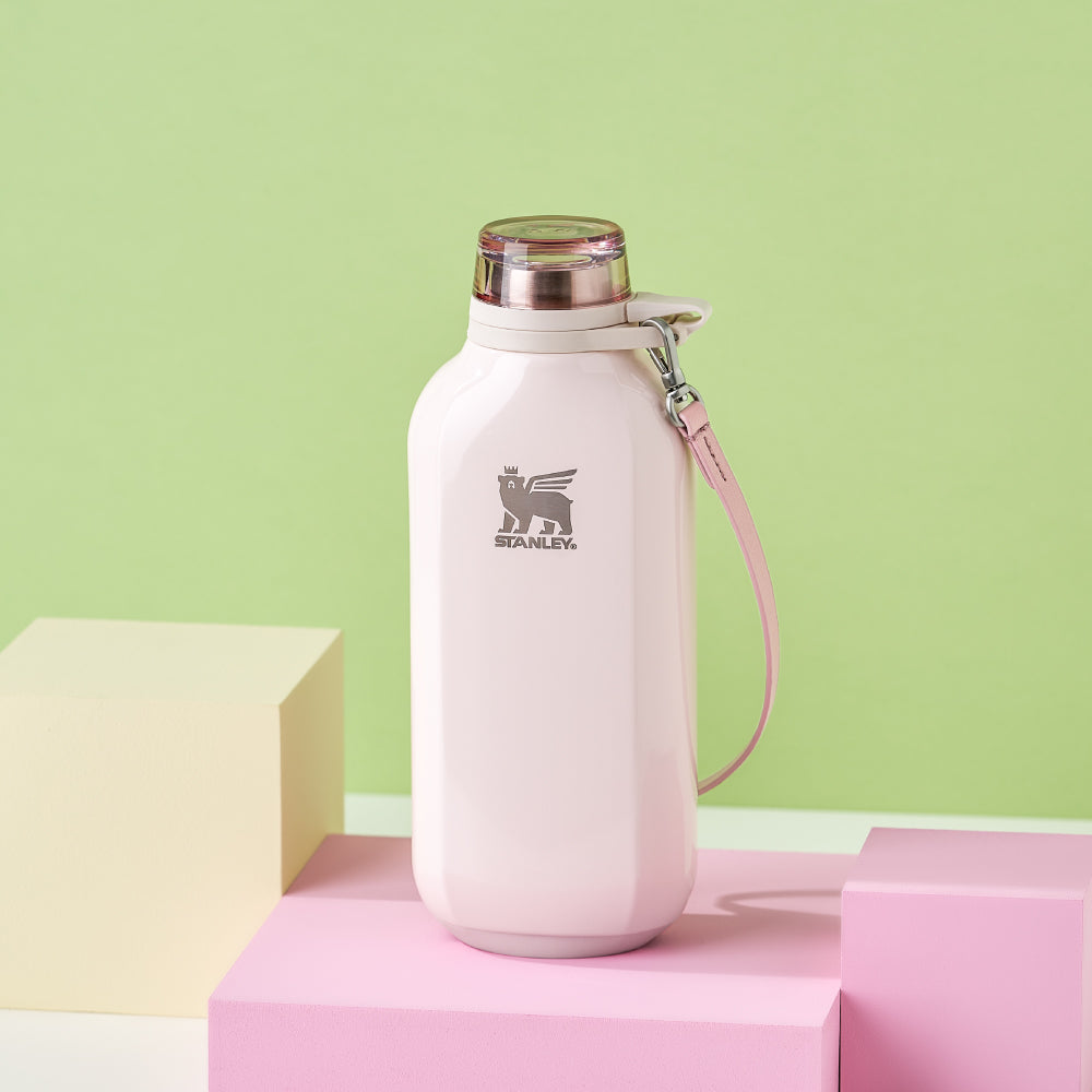 ALL DAY系列 自由掛扣隨行水壺 | 0.47L | 光澤山櫻粉